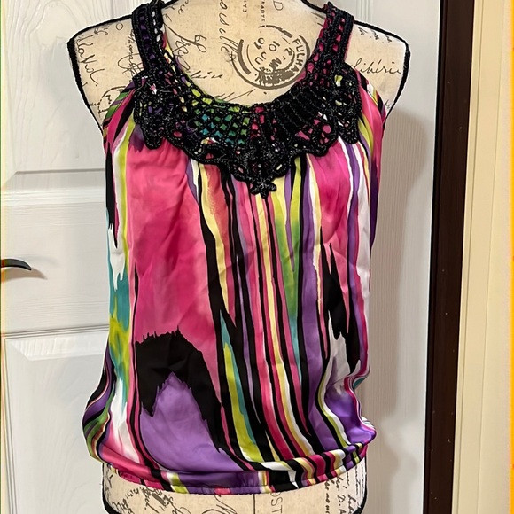 Multicolor tank top - Picture 1 of 7